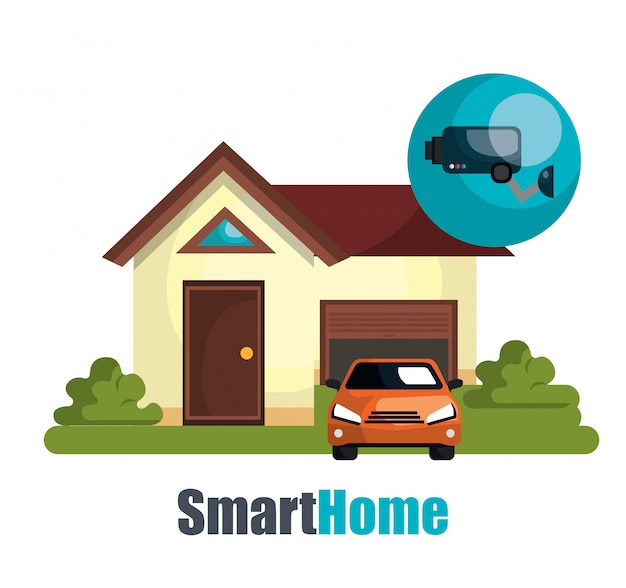 Smart home illustration