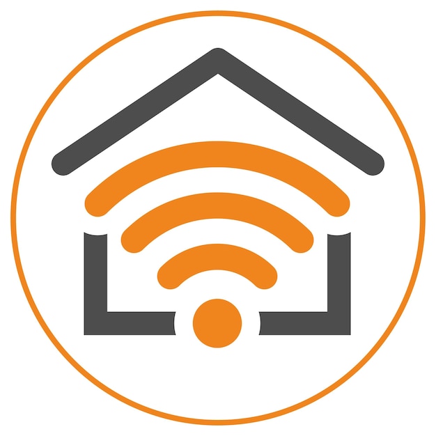 Logo smart home e internet delle cose