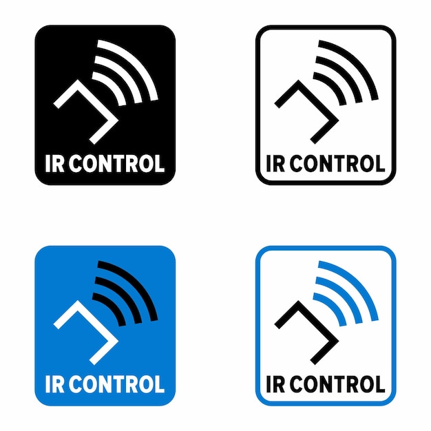 Smart IR control appliance and device information sign