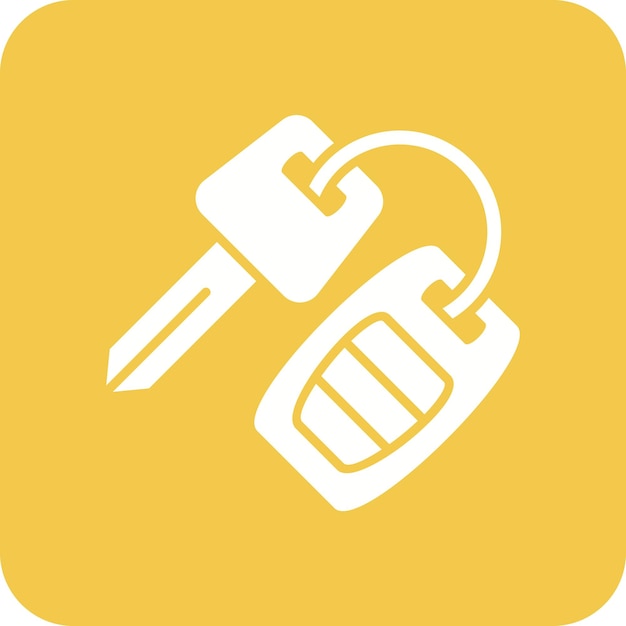 Vector smart key icon