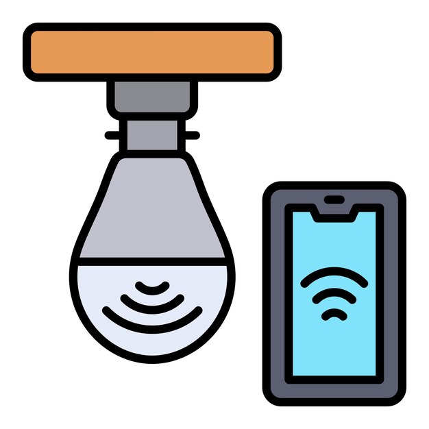 Vector smart light icon