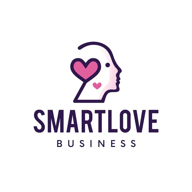 Logo di amore intelligente