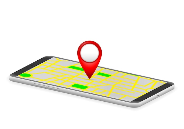 Smart phone map
