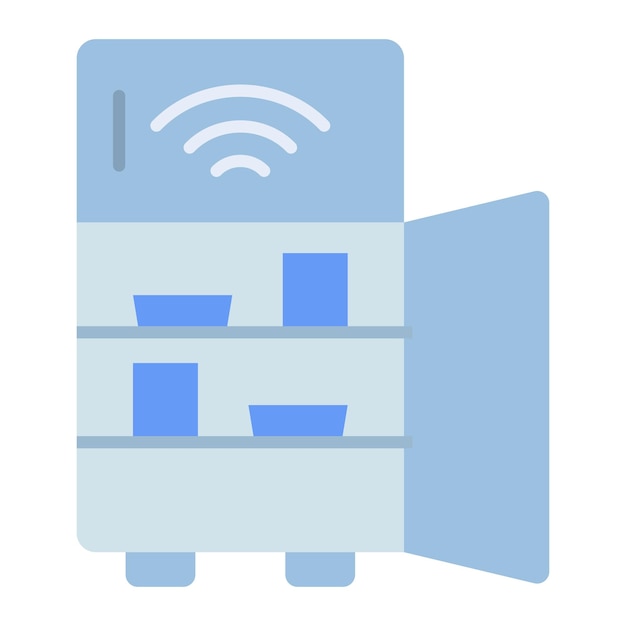 Smart Refrigerator Icon