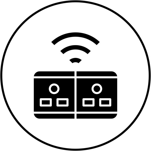 ベクトル smart socket icon vector image can be used for smart home