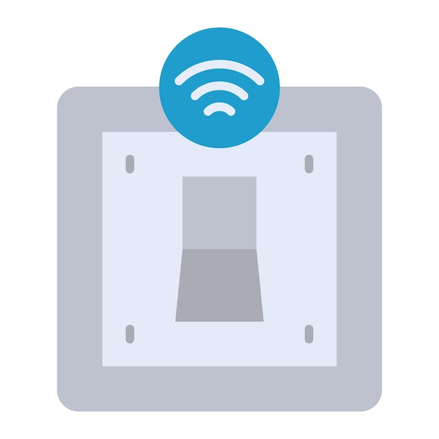 Vector smart switch icon