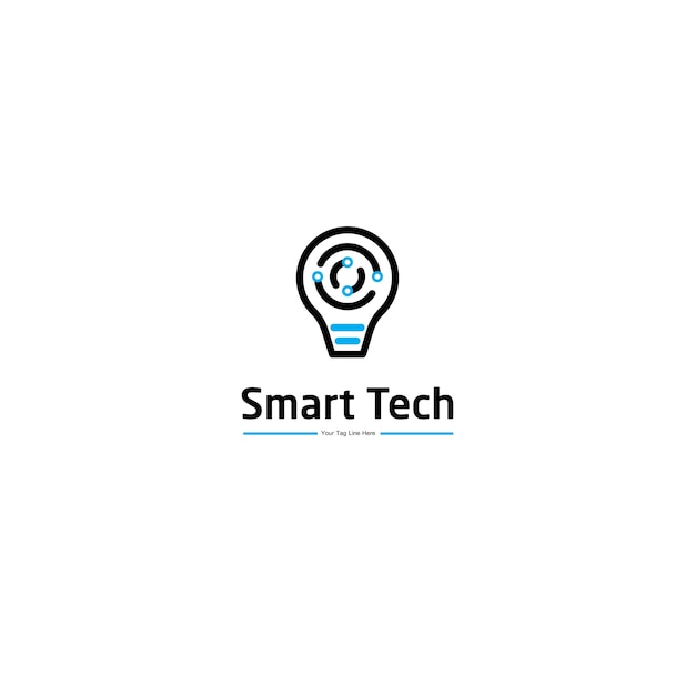 Vector smart technology logo