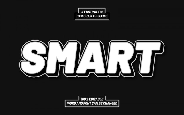 Smart Text Style Effect