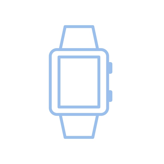 Smart watch icon vector design templates simple and modern concept