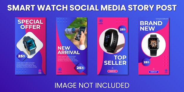 Smart Watch Social Media Story Post