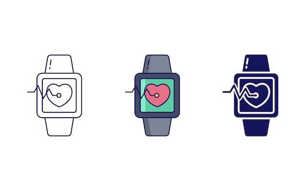 Smart watch vector icon