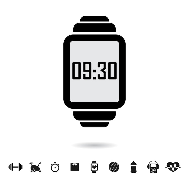 Vector smart watch with fitness