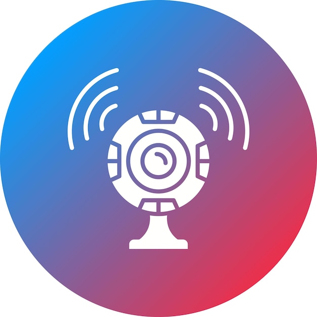 Smart Webcam icon vector image Can be used for Smart Home