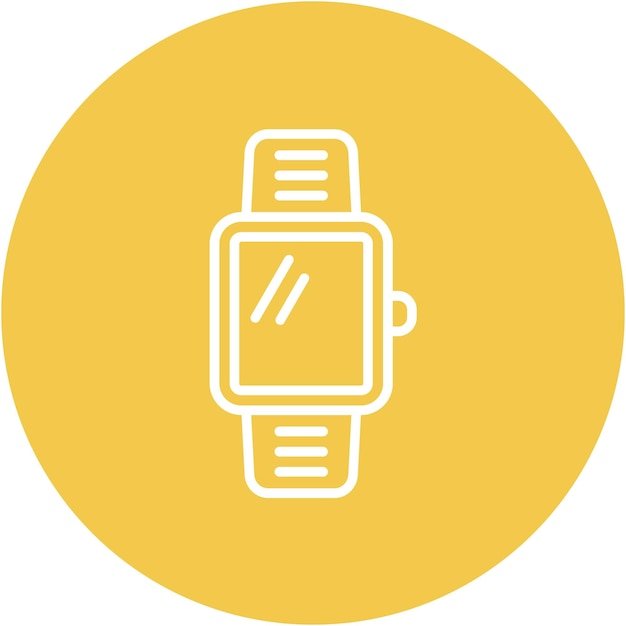 Smartband Vector Illustration Style