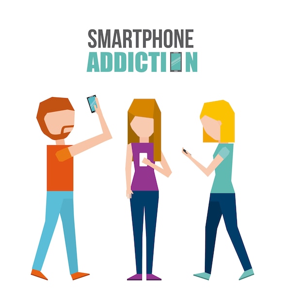 Smartphone addiction design