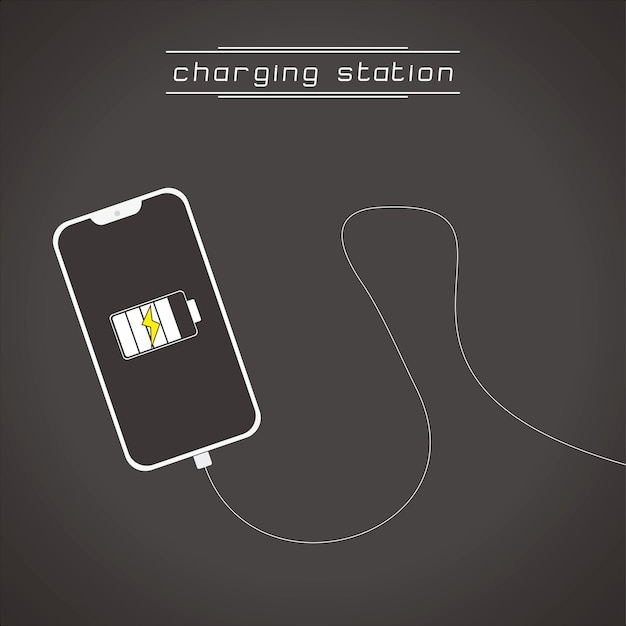 Smartphone Charge Charging Station battery