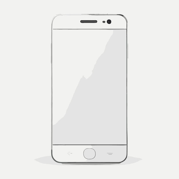 Vector smartphone device vector