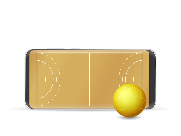 Smartphone handbal