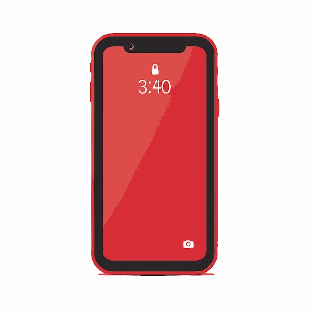 Vector smartphone_met_inkomende_oproep_op_display