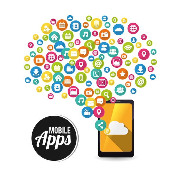 Smartphone mobile apps design