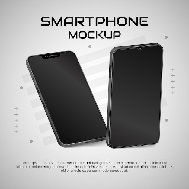 Дизайн макета смартфона