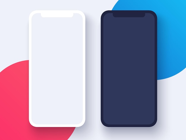 Smartphone mockup vector