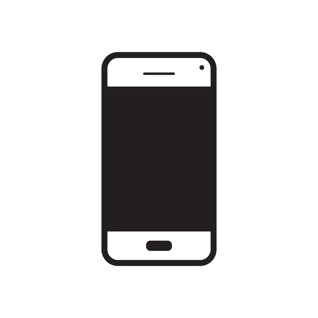 Vector smartphone pictogram illustratie