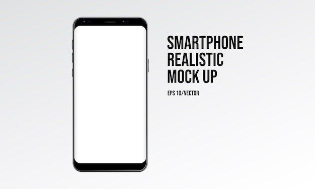 Smartphone realistico mock up