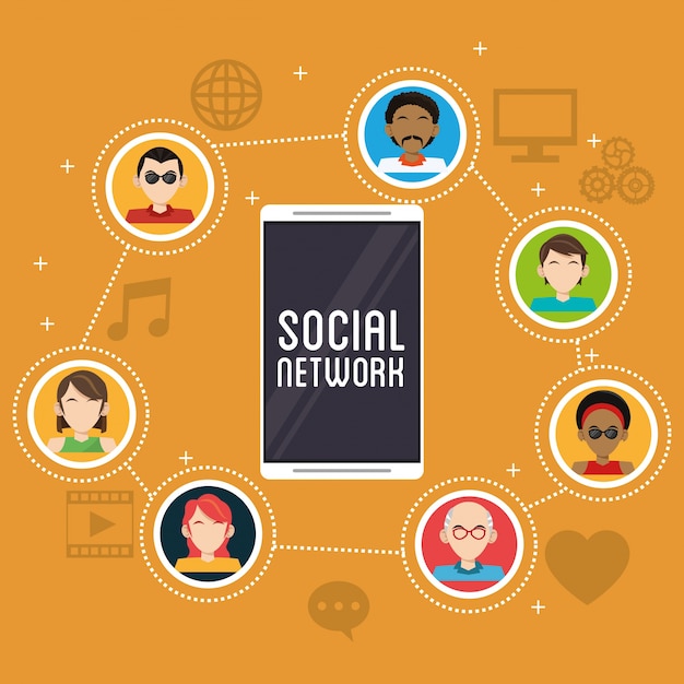 smartphone social network community app