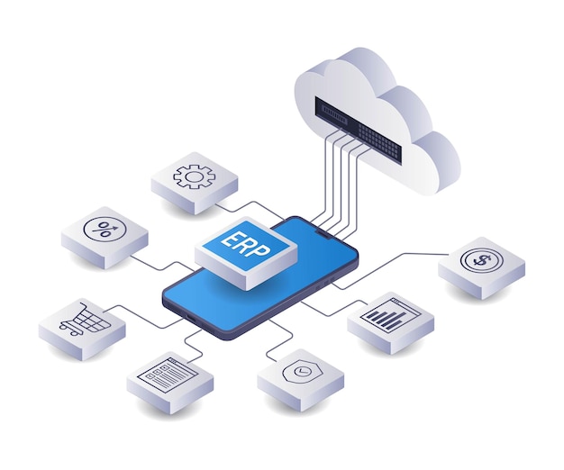 スマートフォン技術 ERP システム事業