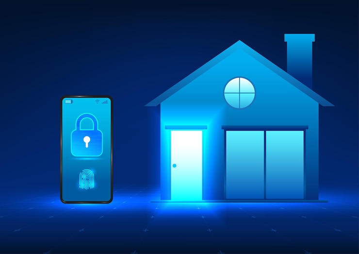 Vector smartphone technology works with smart homes by using a mobile phone to unlock the door