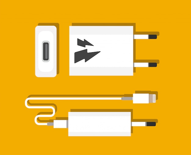 Smartphone usb charger adapter with usb micro cable (socket and connector for pc and mobile devices)