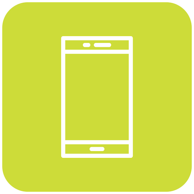 Vector smartphone vector icon design illustration