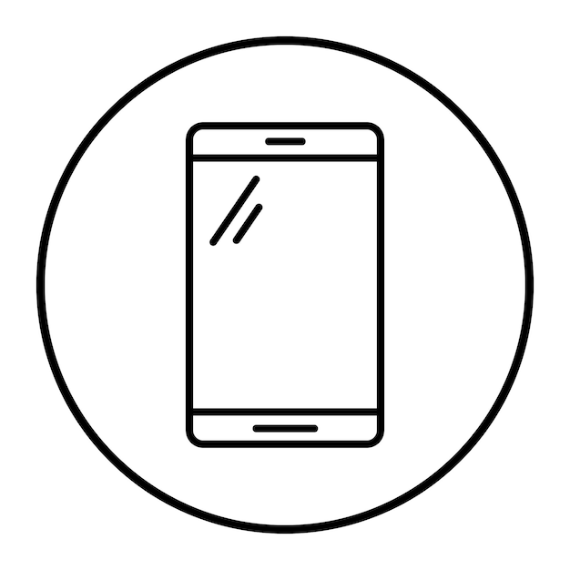 Vector smartphone vector illustration