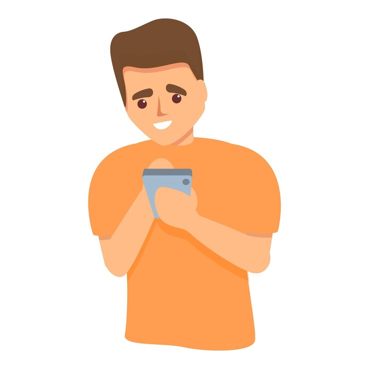 Вектор икона видеозвонка смартфона карикатура векторной иконы видеозвона смартфона для веб-дизайна, изолированная на белом фоне