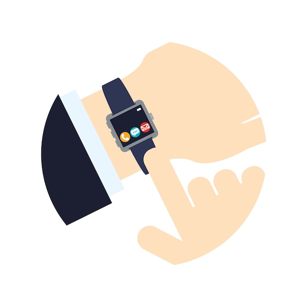 smartwatch button thumbnail icon image