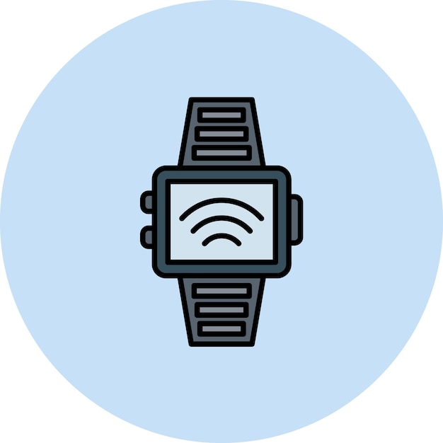 Smartwatch Flat Illustration