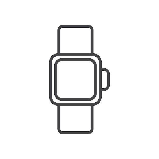 スマートウォッチのアイコン シンボルマーク