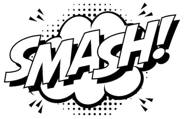 Smash Comic Pop Art stijl