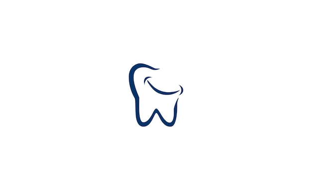 Векторный шаблон логотипа Smile Dentist