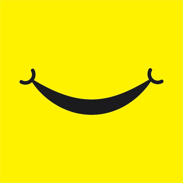 Smile icon logo and symbol vector