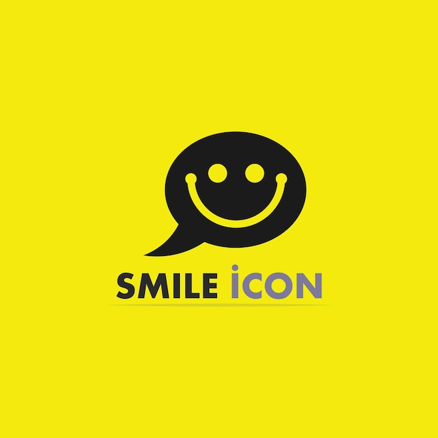 ベクトル 笑顔のアイコン、笑顔、ロゴベクトルデザイン幸せな絵文字ビジネス、面白いデザインとベクトル絵文字幸せ