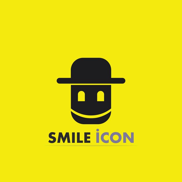 Smile icon, smile, logo vector design happy emoticon business, funny design and vector emoji happiness