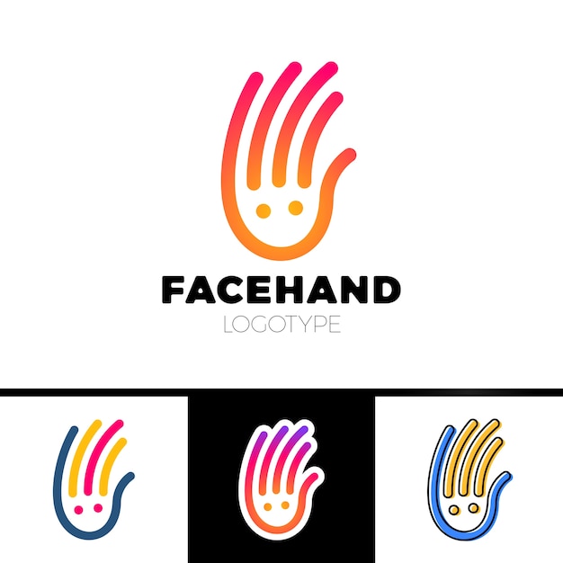 Дизайн логотипа smile line или дизайн детского центра logo design