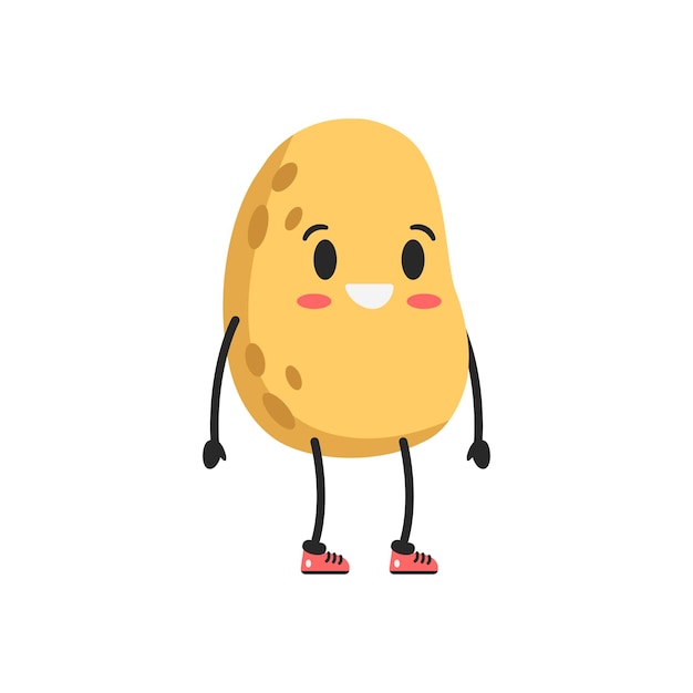 Smile Potato Illustration