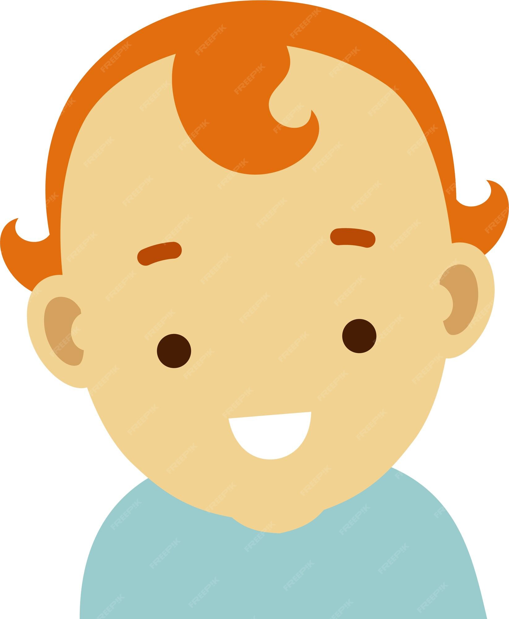 Premium Vector  Cute baby boy profile picture kid avatar