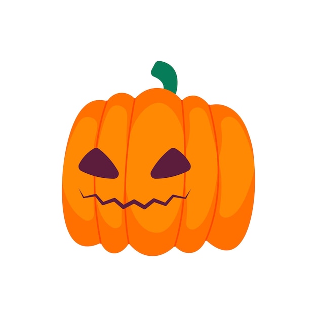 Smiling Pumpkin Illustration