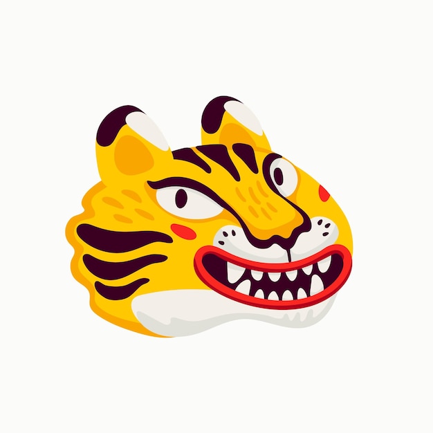 Tigre sorridente