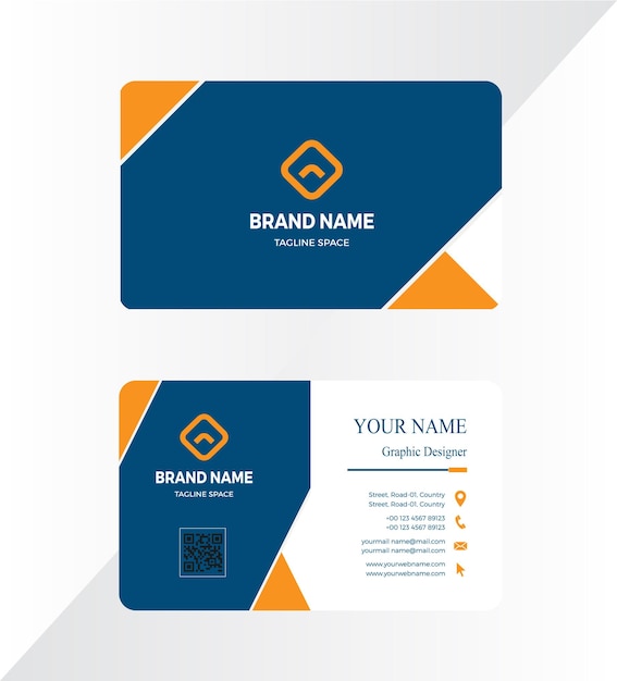 Smiple Business Card Template Design