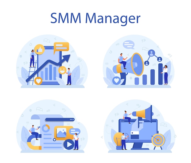 SMM 소셜 미디어 마케팅 개념 설정